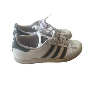 Adidas Male Superstar FU7712 White Shoes Sneakers Size 8 1/2